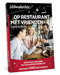 Op restaurant met vrienden - Cadeaubon