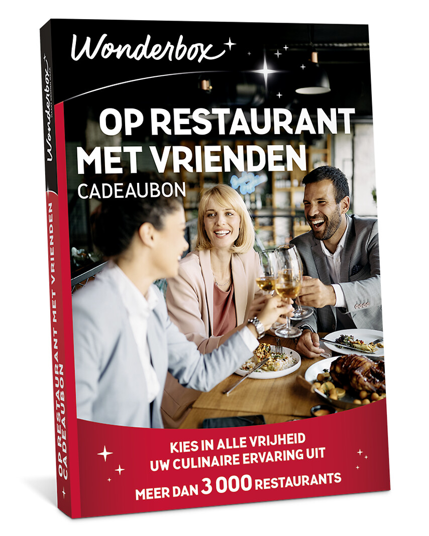 Op restaurant met vrienden - Cadeaubon