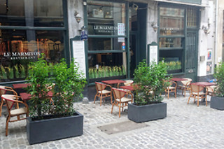 Repas 3 services pour deux au restaurant Le Marmiton à Bruxelles