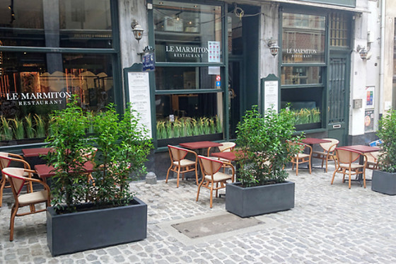 Repas 3 services pour deux au restaurant Le Marmiton à Bruxelles