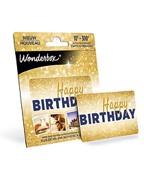 Activiteitenkaart Happy Birthday