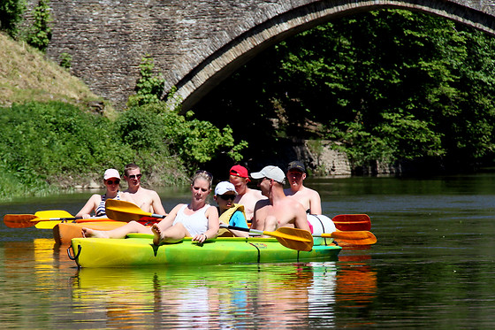 Descente en Stand Up Paddle pour 3 - Semois Kayaks - rendez-vous à Poupehan (Luxembourg)