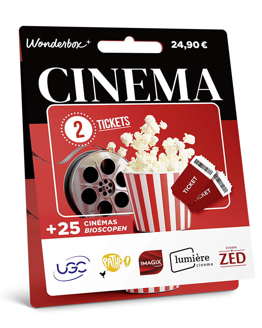 Carte Cinéma - 2 tickets
