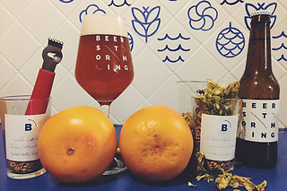 Een workshop bierbrouwen en maaltijd bij Beerstorming (Sint-Gillis - Brussel)