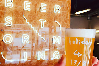 Een workshop bierbrouwen en maaltijd bij Beerstorming (Sint-Gillis - Brussel)