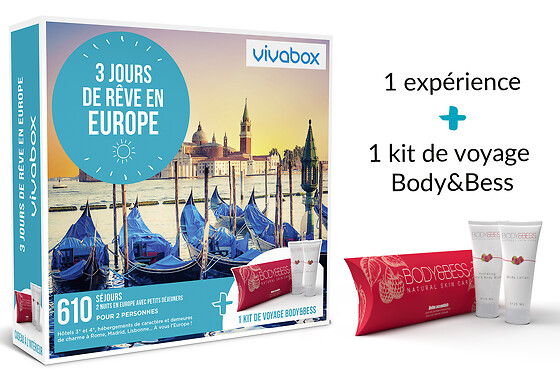 3 jours de rêve en Europe