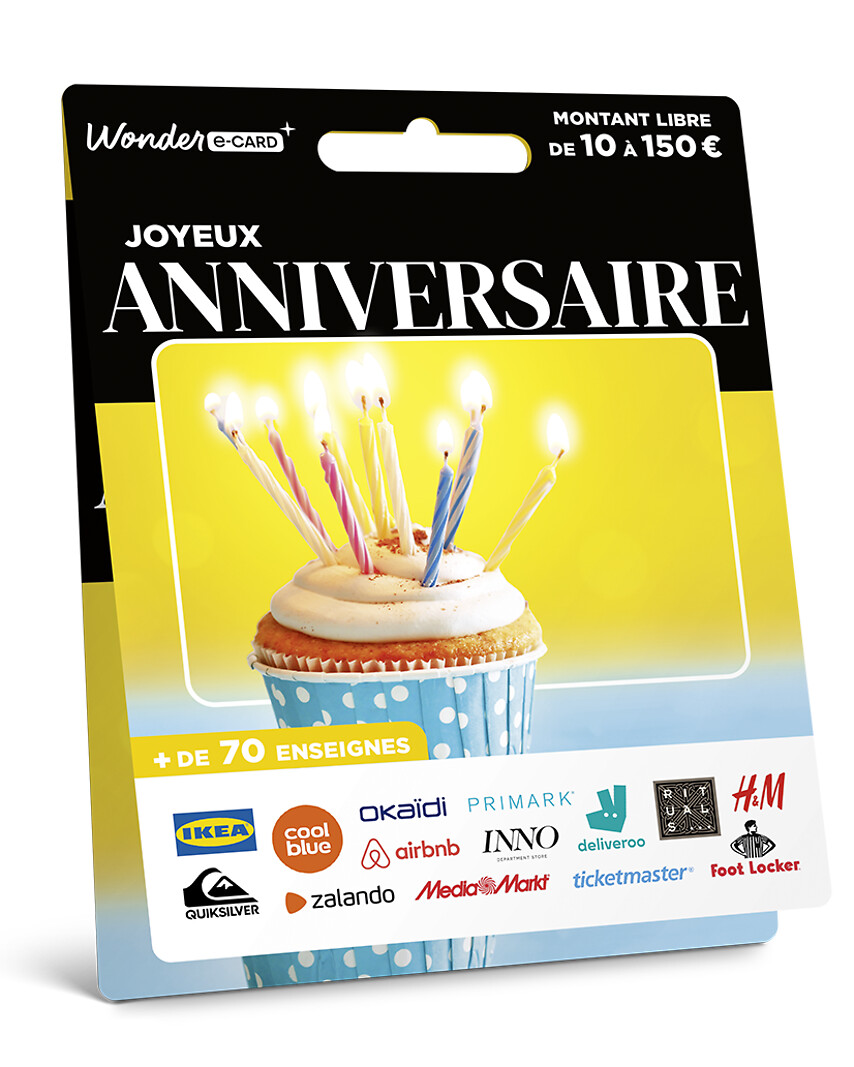 Carte Joyeux Anniversaire