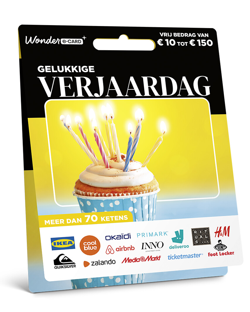 Kaart Gelukkige verjaardag
