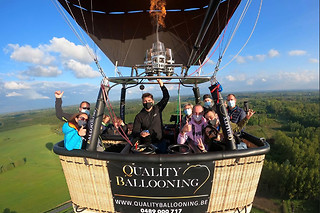 Vol en montgolfière avec Quality Ballooning (province de Liège)