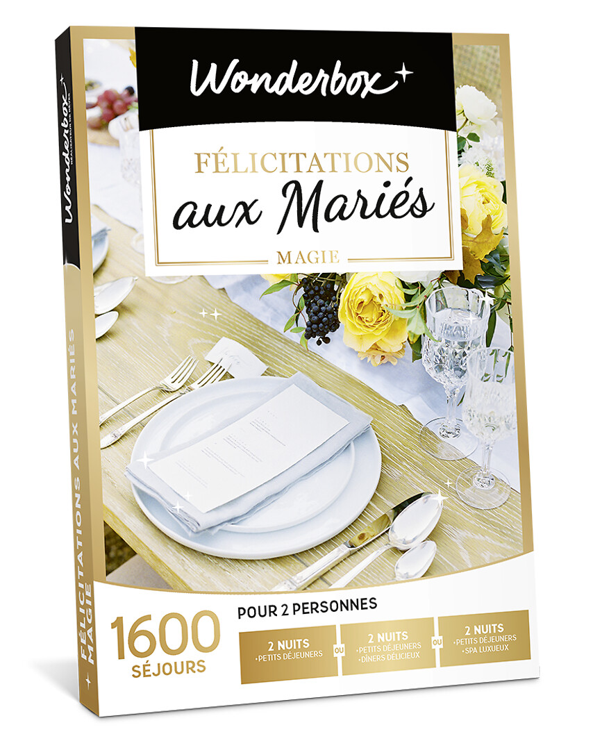 Félicitations aux mariés - Magie