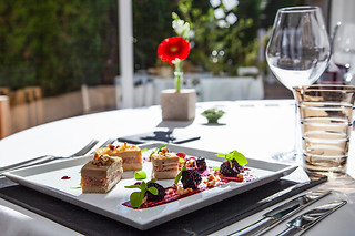 Repas gastronomique pour 2 à L’Aubergade à Dury (France)