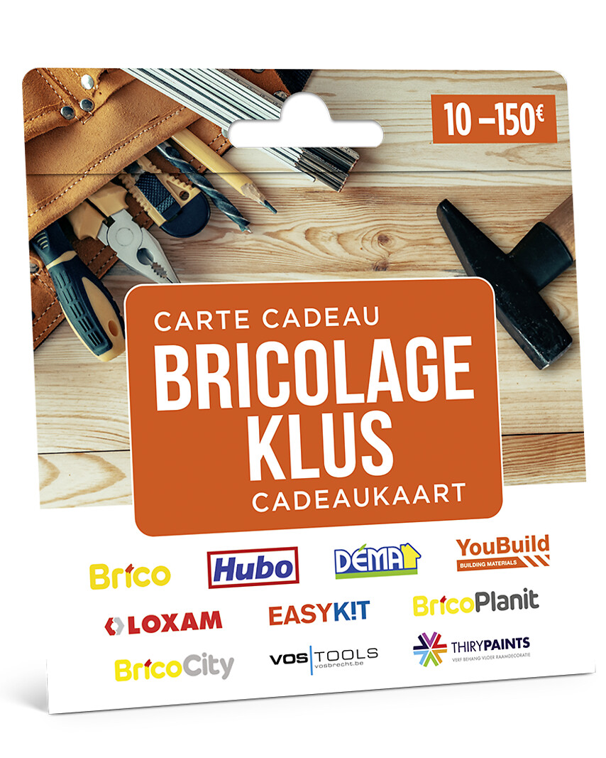 Carte Cadeau Bricolage