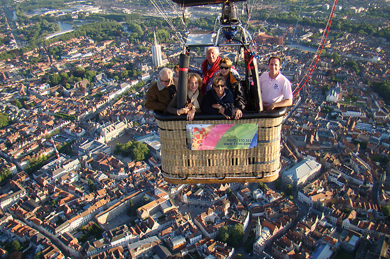 Een ballonvaart met Filva Ballonvaarten (provincie Oost-Vlaanderen)