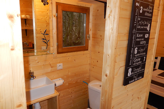 Séjour en roulotte pour deux au Ti'bou de refuge à Sensenruth (Luxembourg)