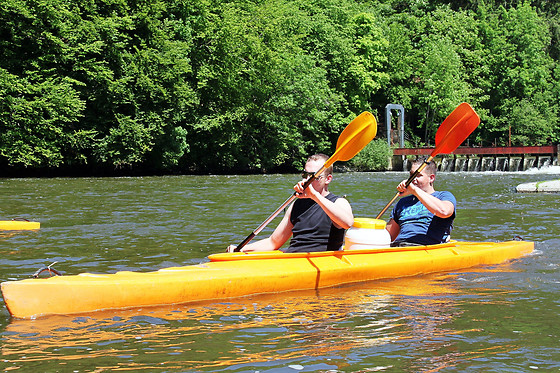 Descente en Stand Up Paddle pour 3 - Semois Kayaks - rendez-vous à Poupehan (Luxembourg)
