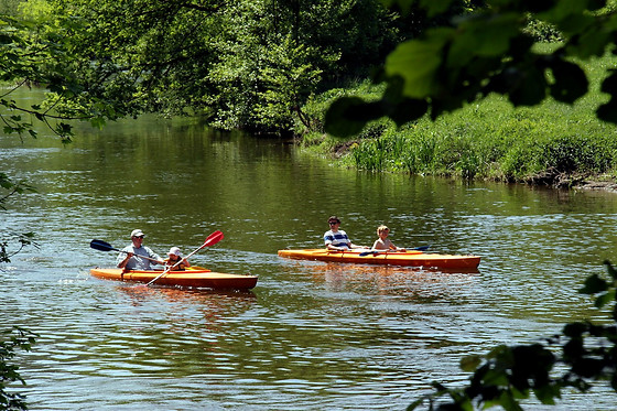Descente en Stand Up Paddle pour 3 - Semois Kayaks - rendez-vous à Poupehan (Luxembourg)