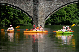 Descente en Stand Up Paddle pour 3 - Semois Kayaks - rendez-vous à Poupehan (Luxembourg)