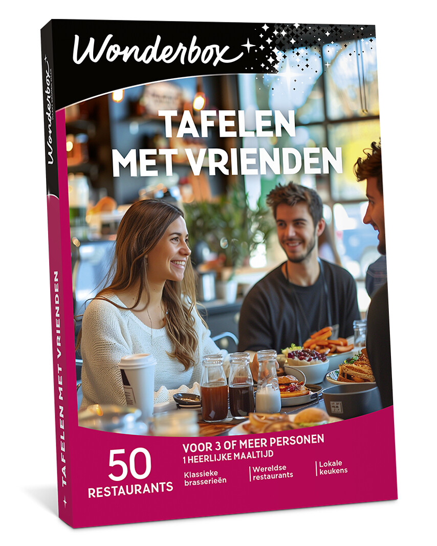 Tafelen met vrienden